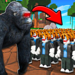 100 Men vs 1 Gorilla