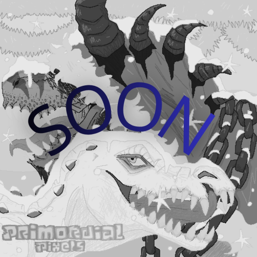 [🎅SOON!] Primordial Pixels [ALPHA] official Roblox game thumbnail