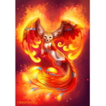 fire kitsune
