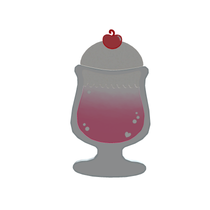 ･ﾟ cutesy pink strawberry soda float clip🍓 thumbnail