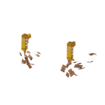 Shiny Golden Money Guns