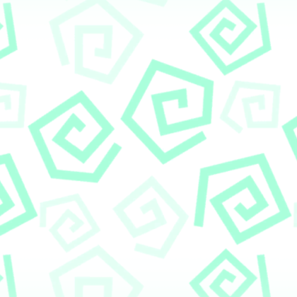 Green Spiral Geometric Background