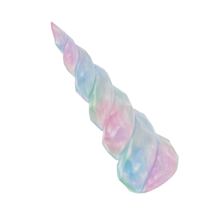 Crystal unicorn horn