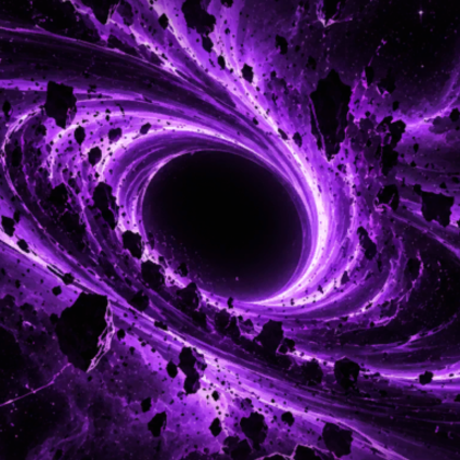 Purple Galaxy Void Background Space Black Hole