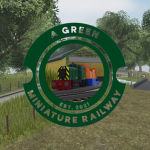 A Green Miniature Railway