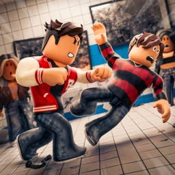 [🦃] fight in a school icon