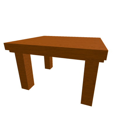 Wooden Table with 4 legs