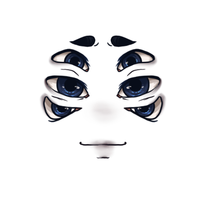 Custom Faces | Spider Eyes Roblox decal