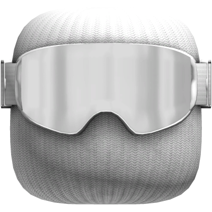 white balaclava goggles