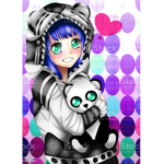 Panda's are cute!