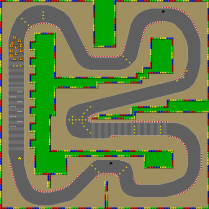 Super Mario Kart - Mario Circuit 3 Roblox decal
