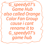 Orange Color Fan Group