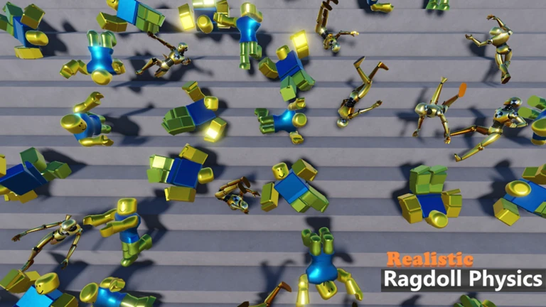 Ragdoll Physics: リアルなラグドール物理 | Robloxでプレイ