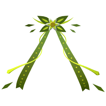 🍃Green Leaf Back Bowtie
