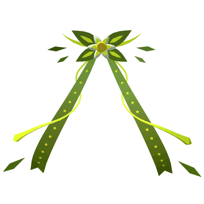 🍃Green Leaf Back Bowtie