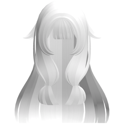 white columbina sweet anime cosplay hair