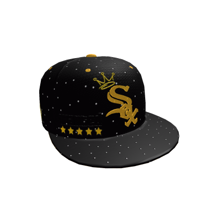 AMCAPS - SNAPBACK AMARILLA CON PERLAS