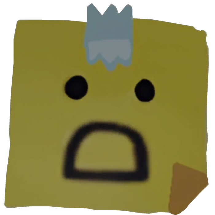 Sad Face Note