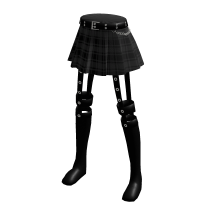 Goth Skirt with Chain
