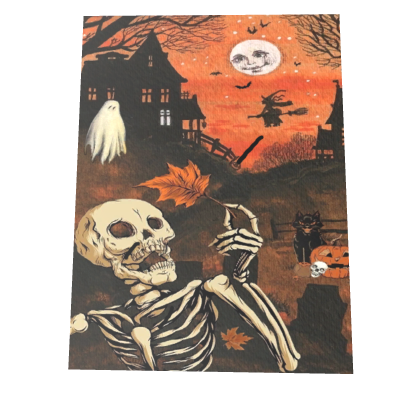Halloween Skeleton Spooky Cape