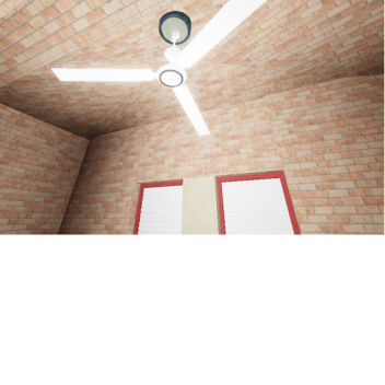 ceiling fans in a mansion