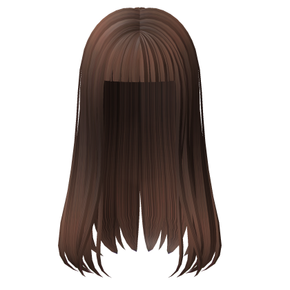 Brown Cute School Formal Hair Roblox item