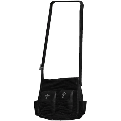 Dark Cross Tote Bag