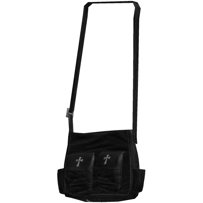 Dark Cross Tote Bag