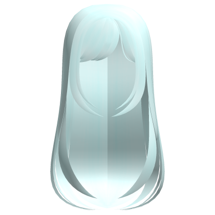 long princess hair cyan