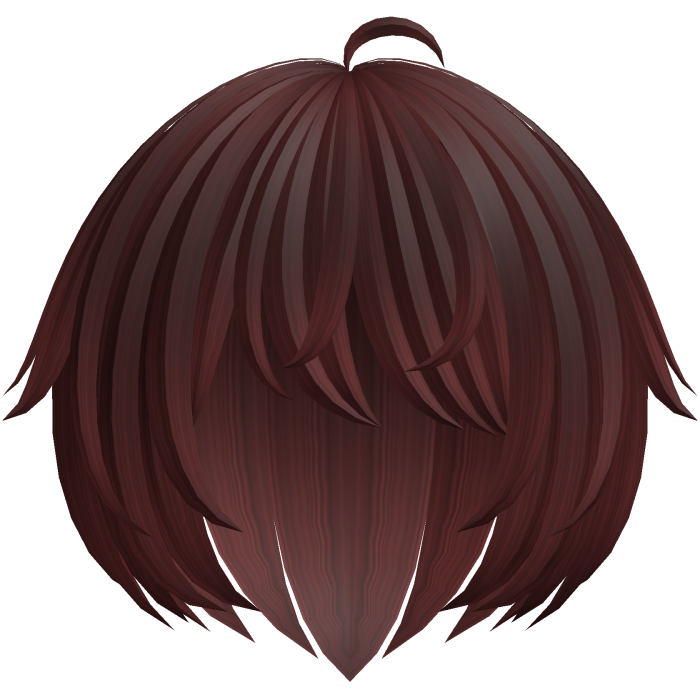vkei short emo hair red