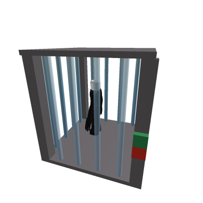 SlenderMan In Cage 