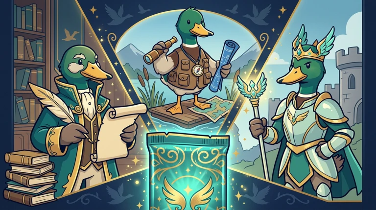 Duck Cards [ STEAL OR SPLIT ]