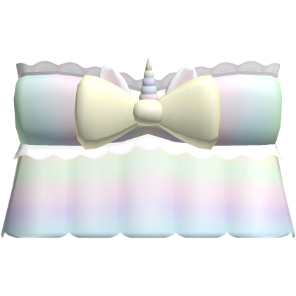 🐾 adorable sweet pastel unicorn top dress multi Roblox item