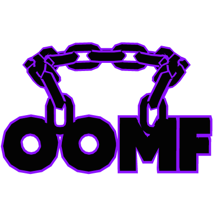 Cartoony Purple Oomf Chain Roblox item