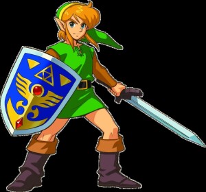 boss battle (with picture of link
