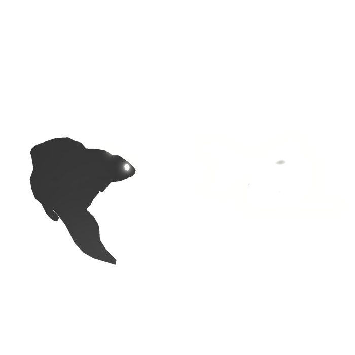 GLOWING koi yin and yang [EMISSIVE]