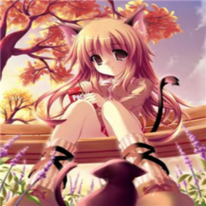 Anime cat girl Roblox decal