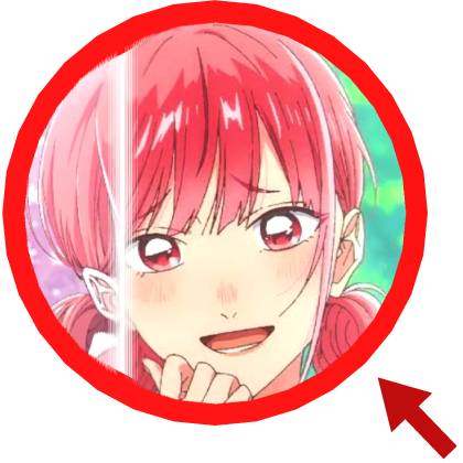 (Animated) Hina Blue Box Arrow Meme