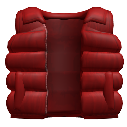 Red Puffer Vest 3.0