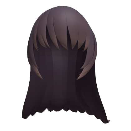 Sharp Long Brown Hair- Shizuko