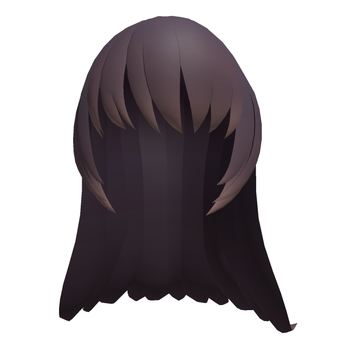 Sharp Long Brown Hair- Shizuko