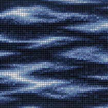 Black and Blue Technical Mosaic Background