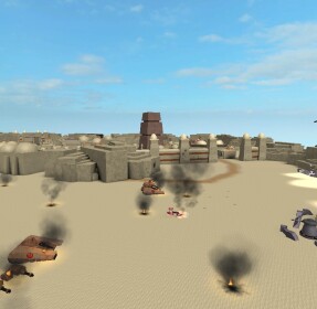 "The Galactic Empire."'s Tatooine Base