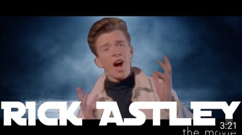 Rick astley the movie (behind the scenes)