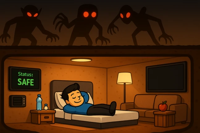 DANGEROUS NIGHT [FURNISH THE BUNKER]