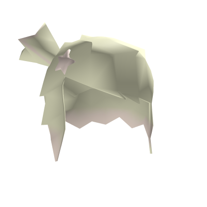 low poly pastel yellow pink ombre pony Roblox item