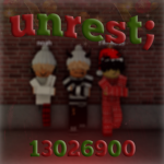 unrest;