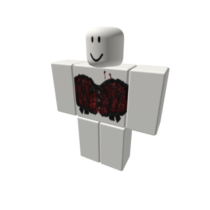 Emo vamp lace corset red grunge goth ok lol
