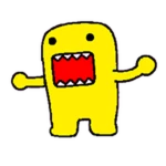 Yellow Domo Roblox badge thumbnail