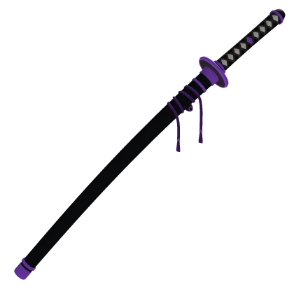 Purple Katana Roblox item render